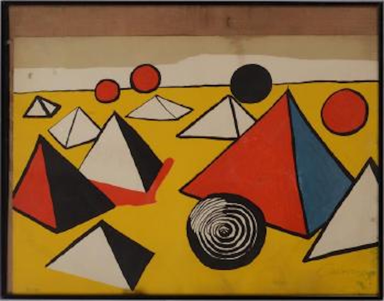 Pyramides by Alexander Calder