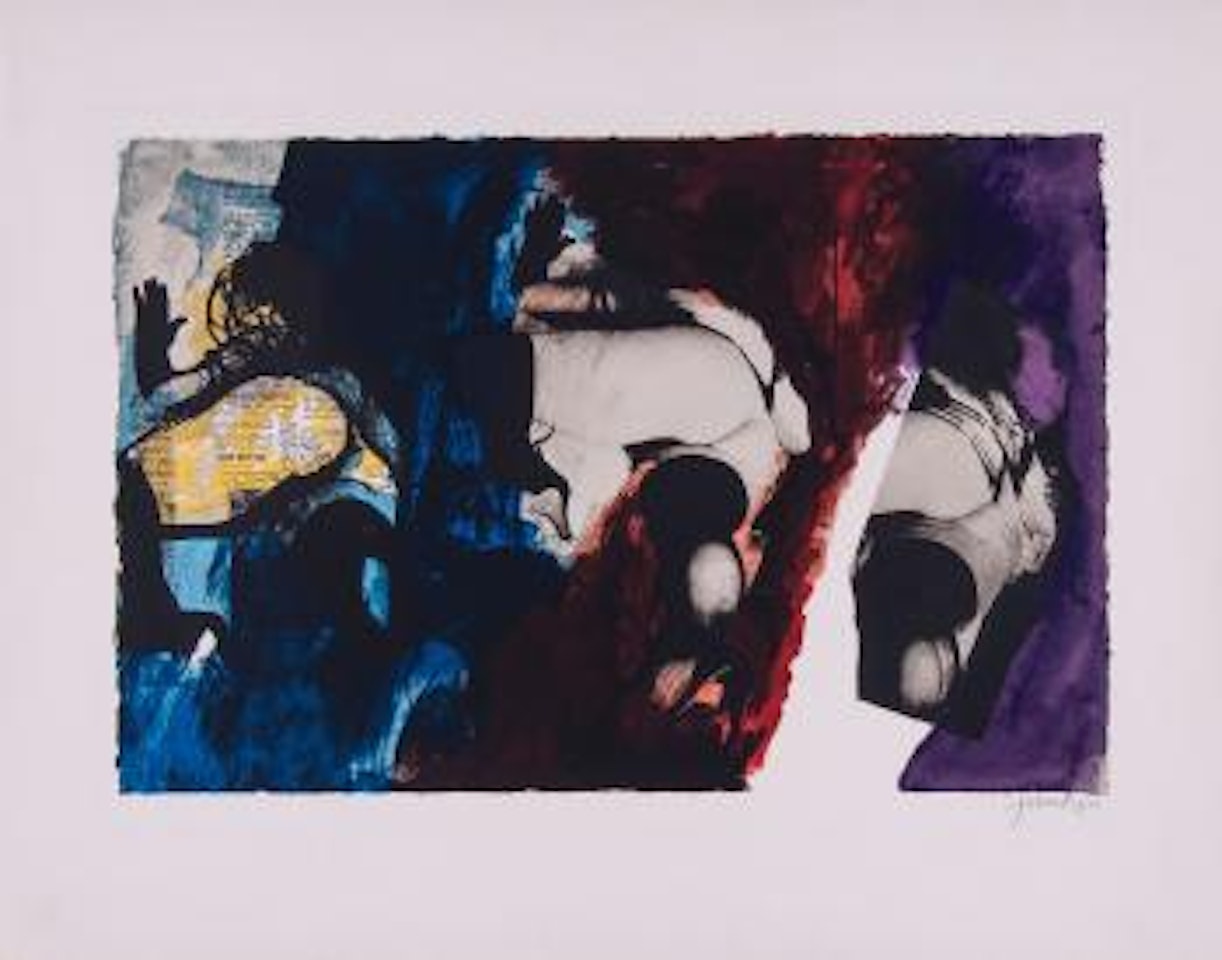 Eye and Camera: Red, Blue and Yellow (l.317) by John Piper