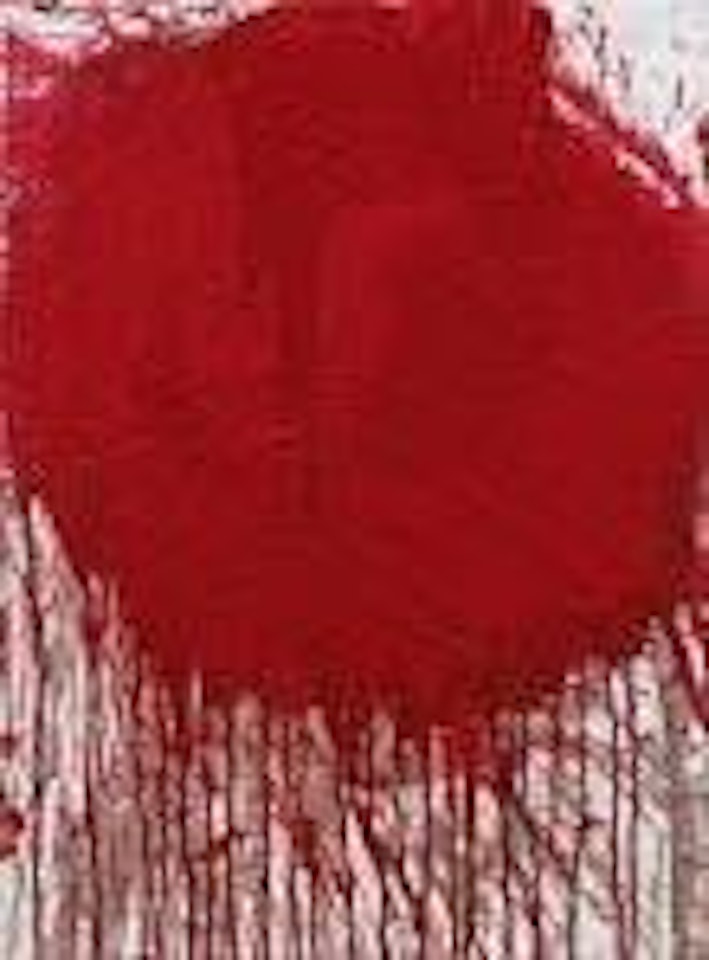 Schüttbild by Hermann Nitsch