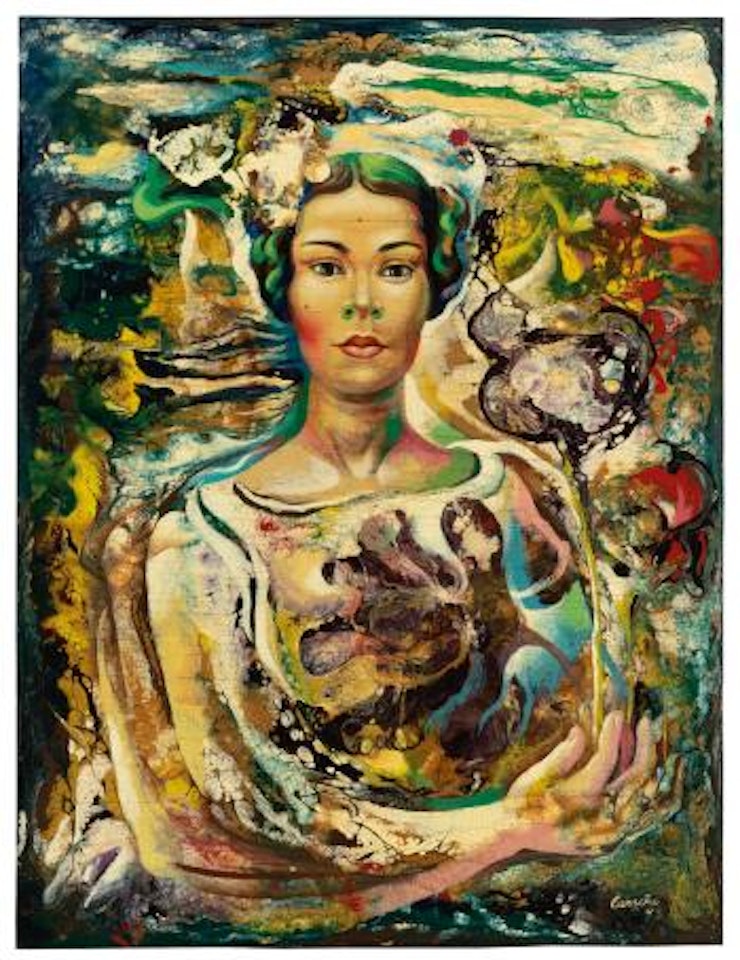 Retrato De María Luisa Goméz-Mena by Mario Carreno