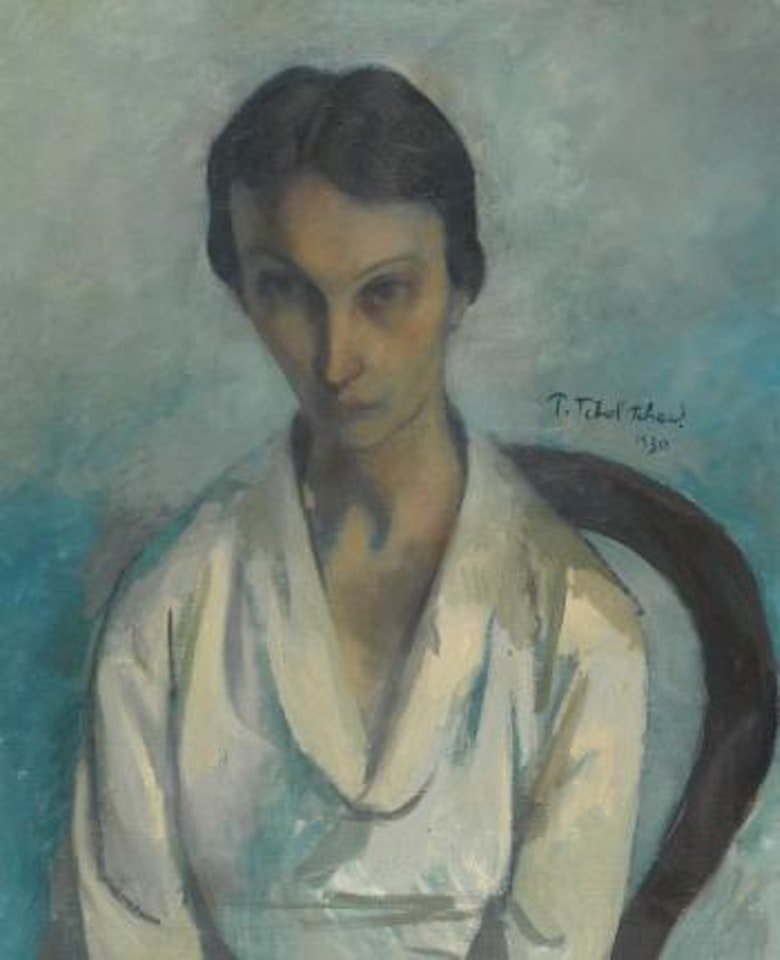 Portrait of Zoe Markevitch-Pokhitonov by Pavel Tchelitchew