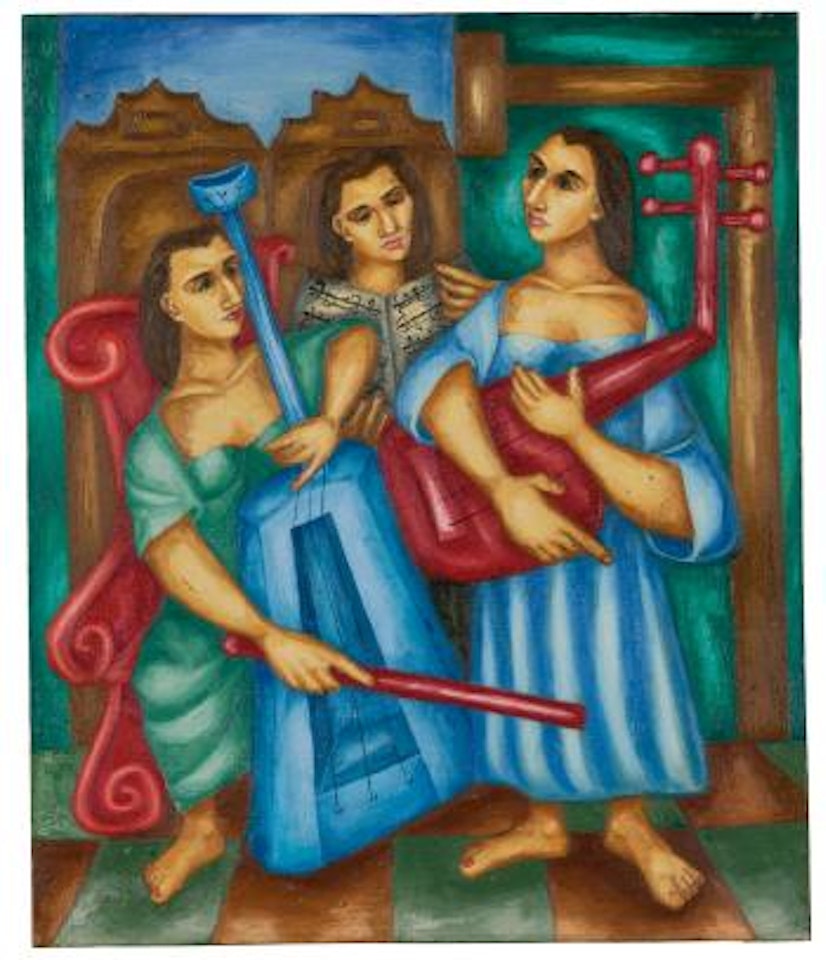 Tres Músicos by Cundo Bermudez