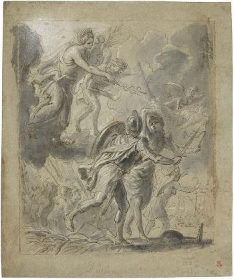 Allegoria della Gerusalemme liberata by Pier Francesco Mola