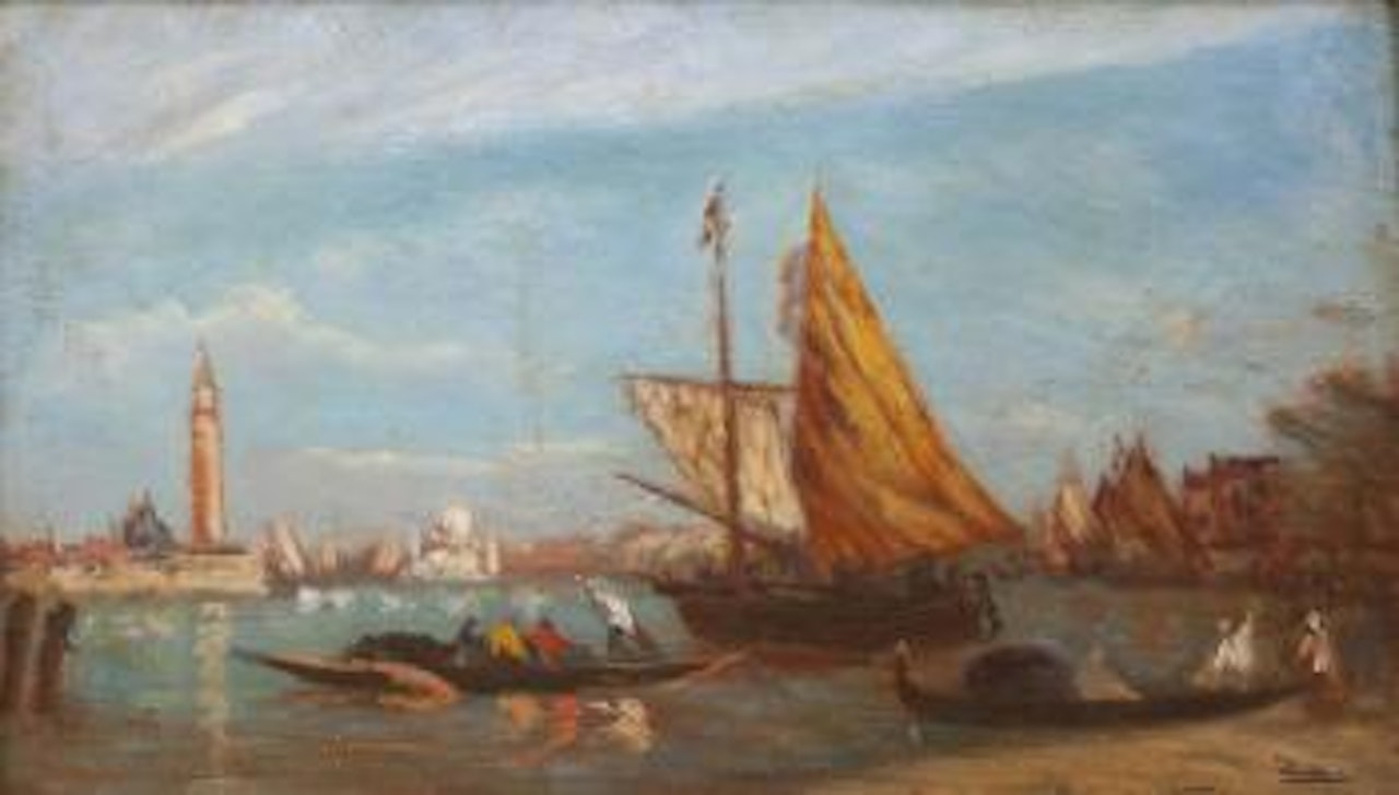 Marina di Venezia by Félix Ziem