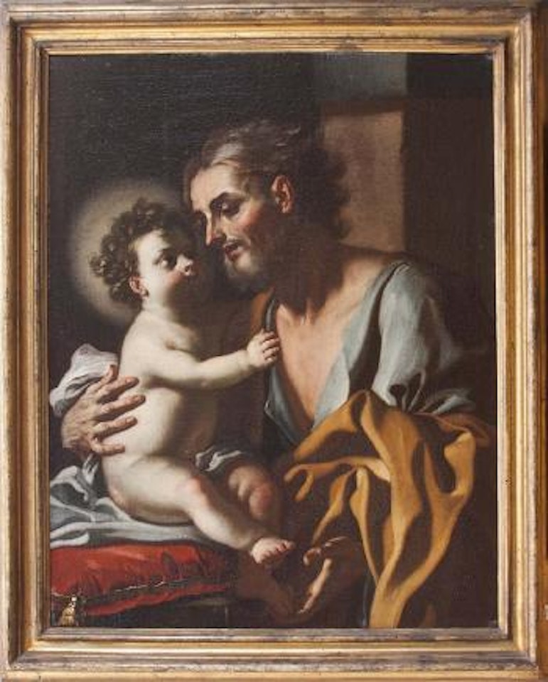 San Giuseppe e il Bambino by Francesco de Mura