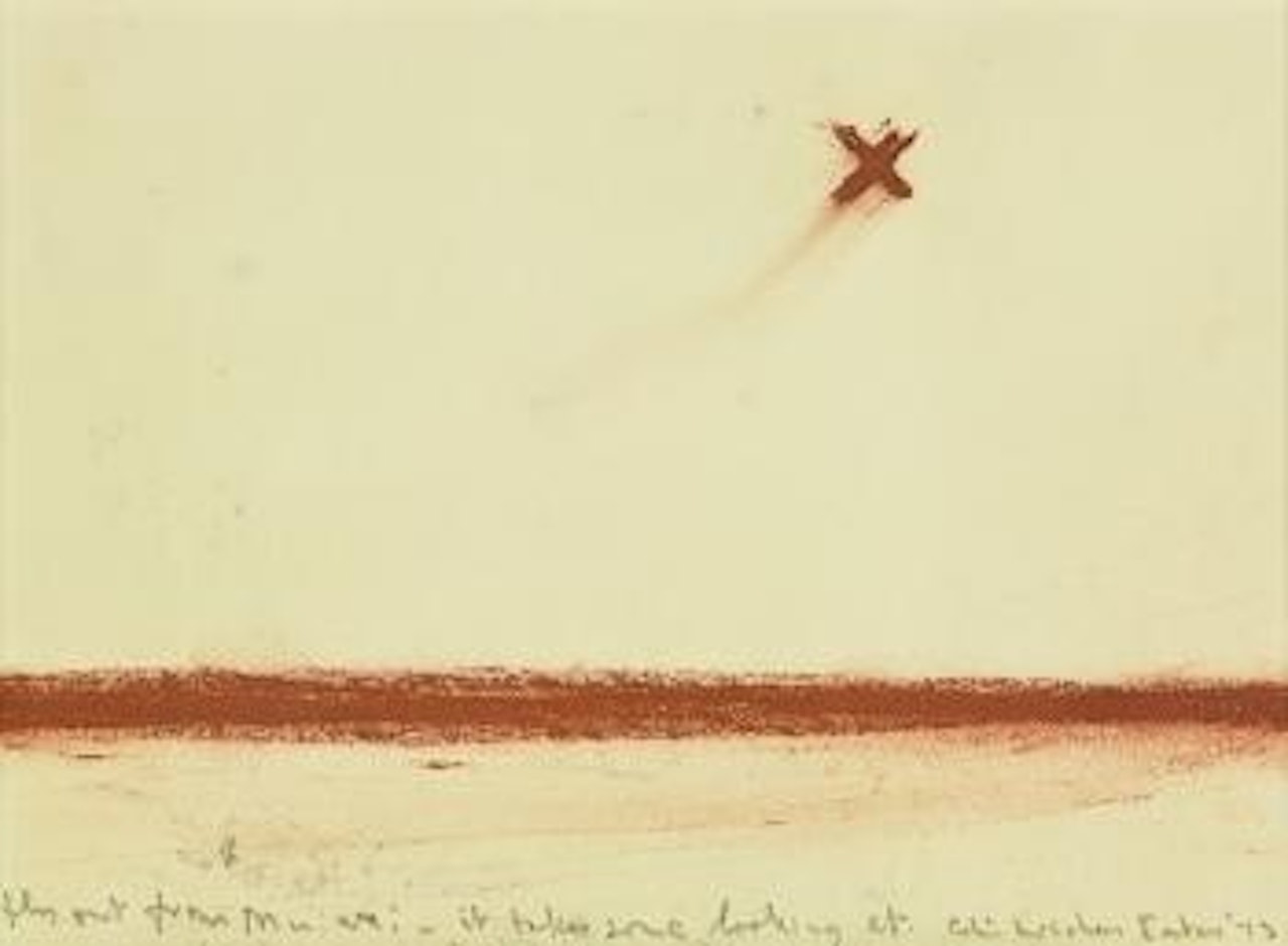 Fly out from Muriwai - it takes some looking at by Colin Mccahon