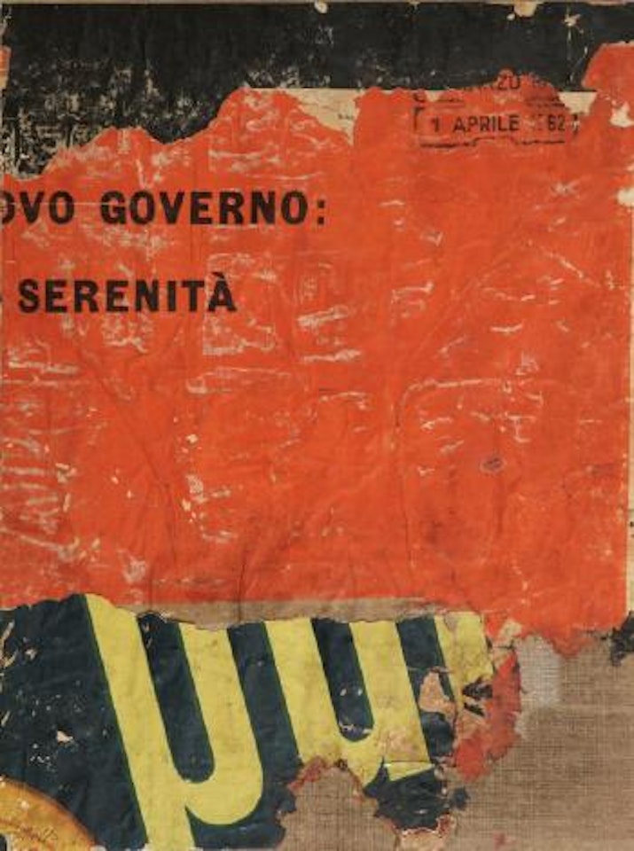 Serenità by Mimmo Rotella