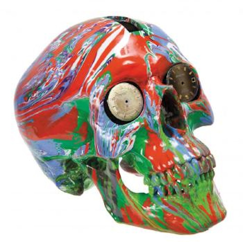 The hours spin scull by Damien Hirst