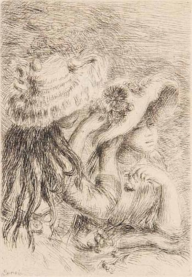 Le Chapeau Epingle by Pierre-Auguste Renoir