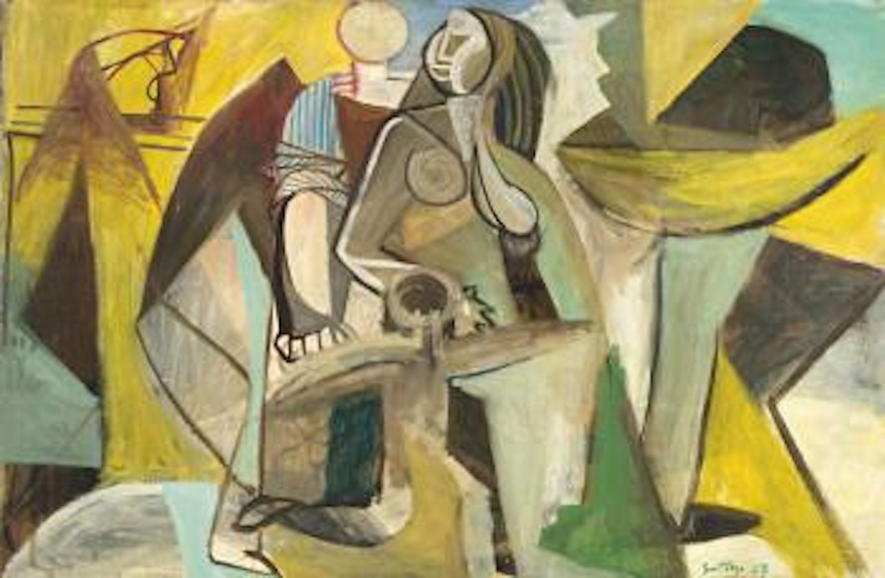 L'occupazione delle terre by Renato Guttuso