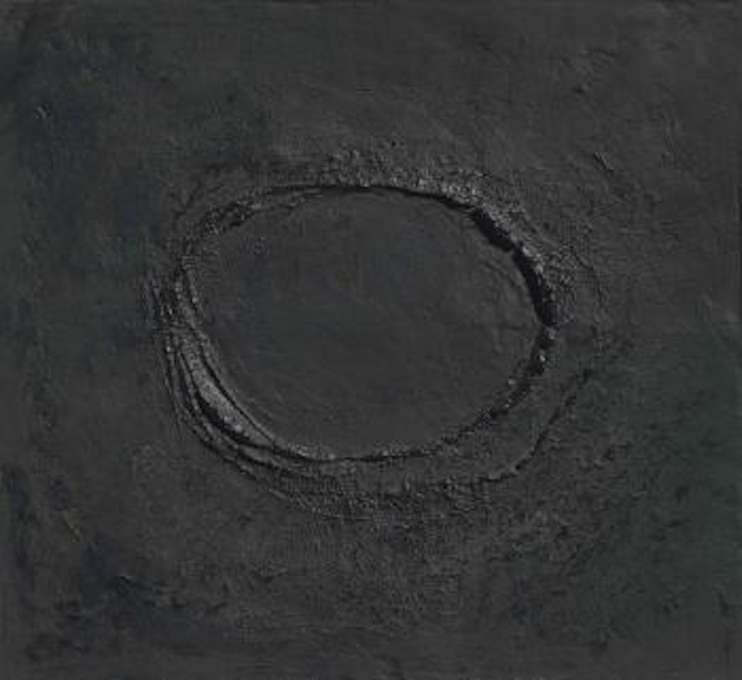 Nero cretto by Alberto Burri