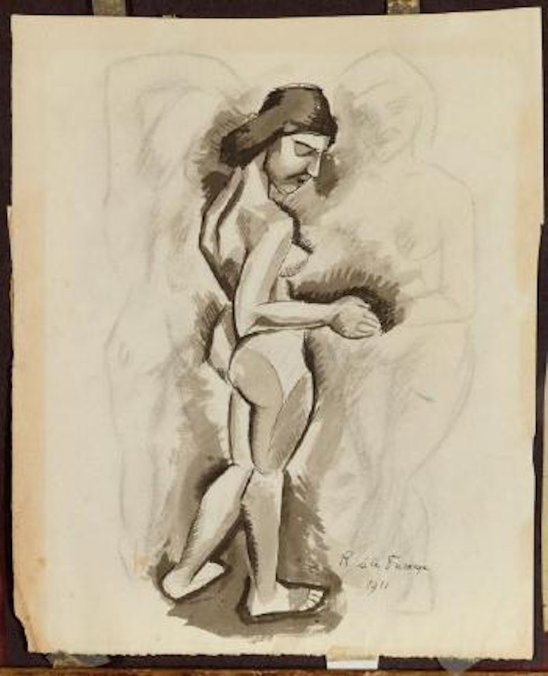 Etude pour l’Italienne by Roger de la Fresnaye