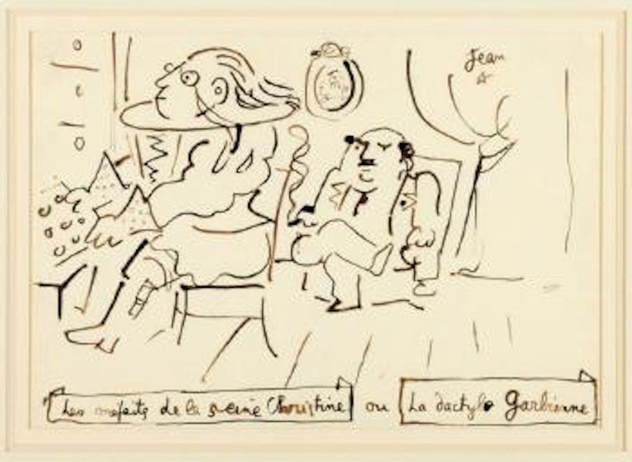 Les méfaits de la reine Christine, ou La dactylo-garbienne by Jean Cocteau