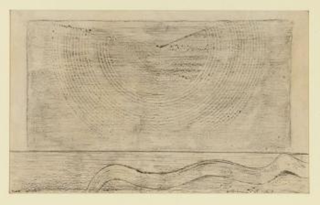 Gulf stream et soleil by Max Ernst