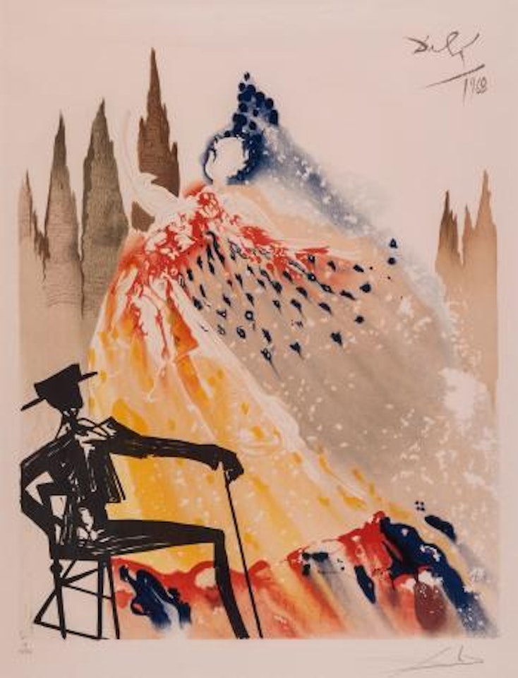 Love I Like a Gypsy (m.&l.1307) by Salvador Dali
