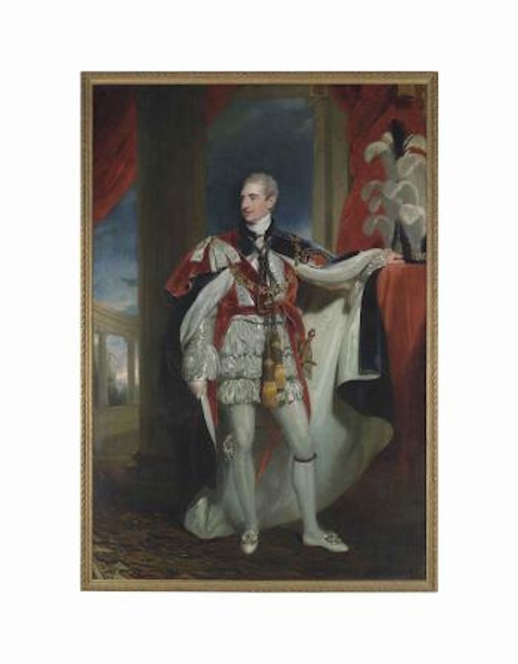Portrait of Robert Stewart, Viscount Castlereagh, 2nd Marquess of Londonderry, KG, GCH, MP. (1769-1822) by Sir Thomas Lawrence