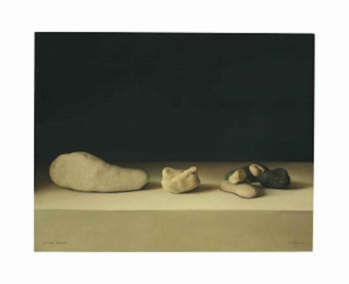 Still Life with Stones by Claudio Bravo