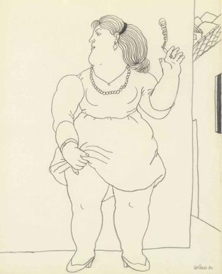 Little Whore by Fernando Botero