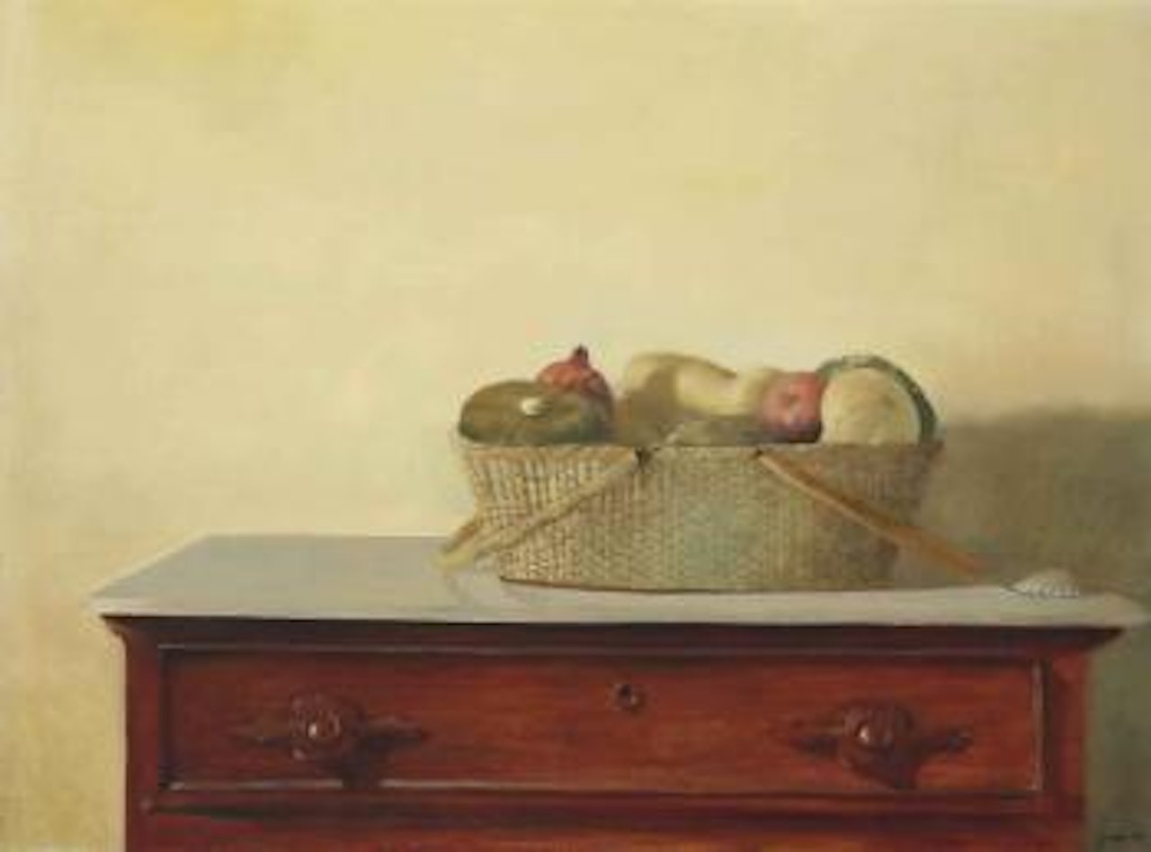 Gourds and Pomegranates by Julio Larraz