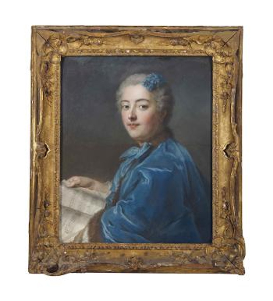 Portrait de la princesse de Rohan by Maurice Quentin de la Tour