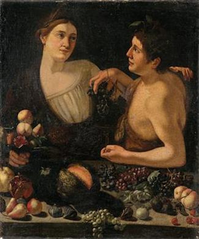 Ceres and Bacchus by Roman School