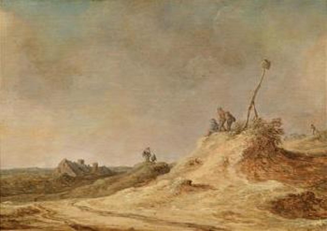 Dune landscape at Scheveningen by Jan van Goyen