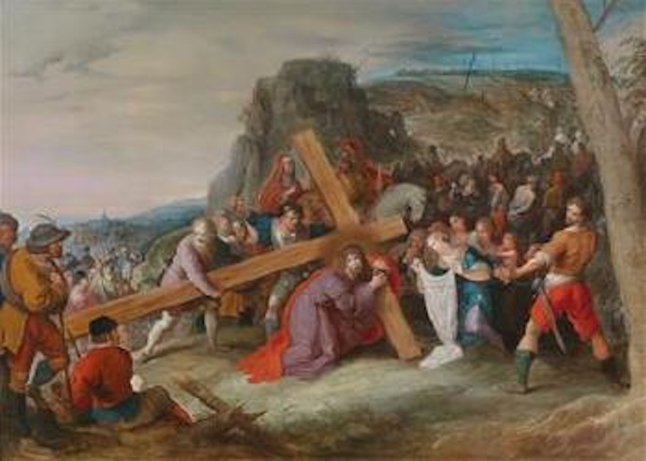 Christ carrying the cross by Frans Francken II