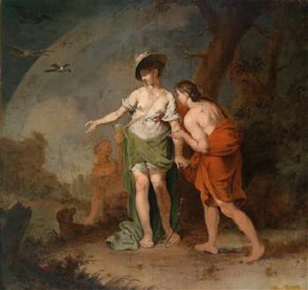 Diana and her companions by Januarius Johann Rasso Zick