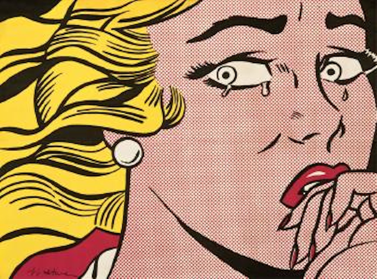 Crying Girl by Roy Lichtenstein