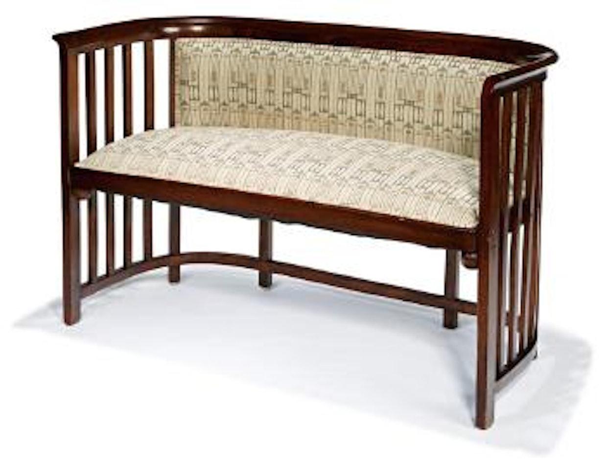 Settee and armchairs by Josef Hoffmann