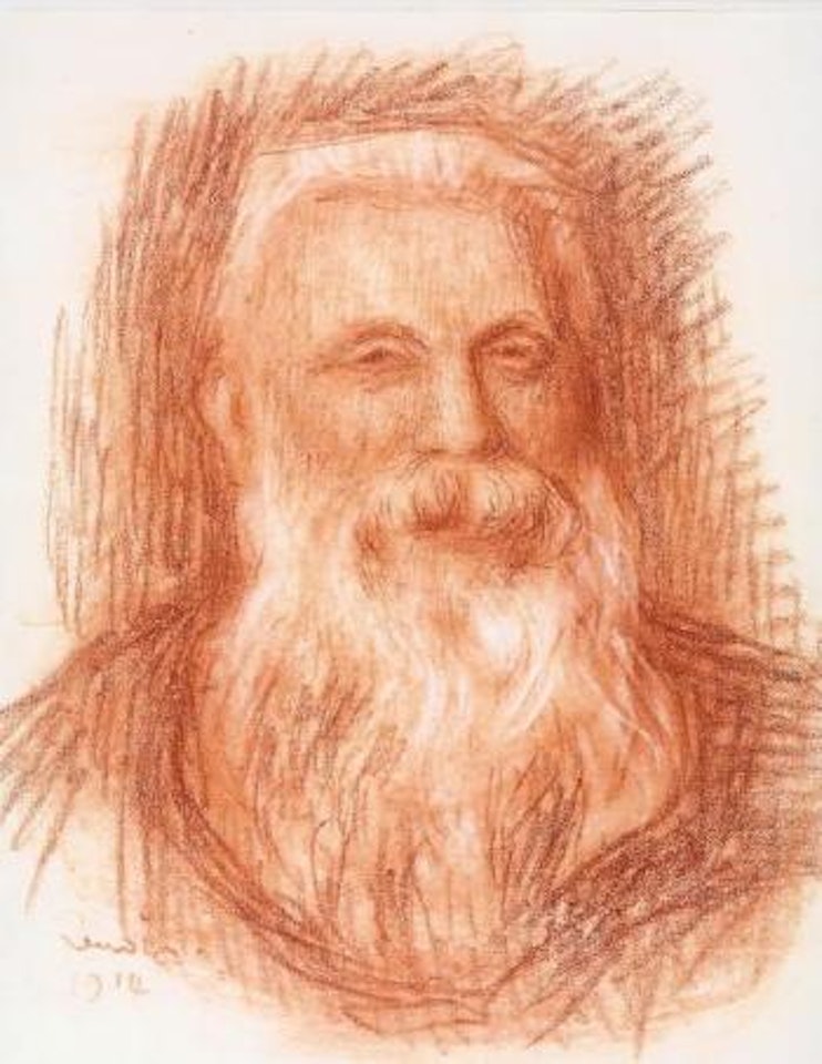 Portrait du sculpteur Rodin by Pierre-Auguste Renoir