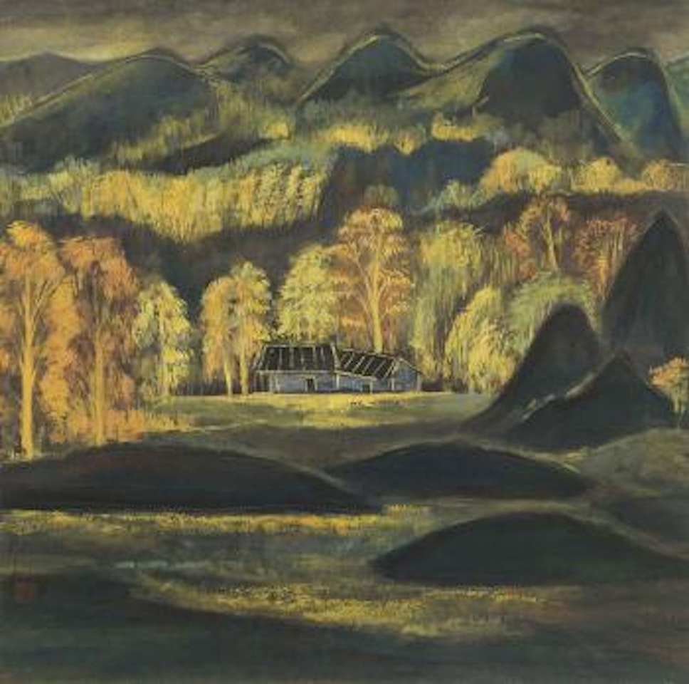 Autumn Landscape by Lin Fengmian