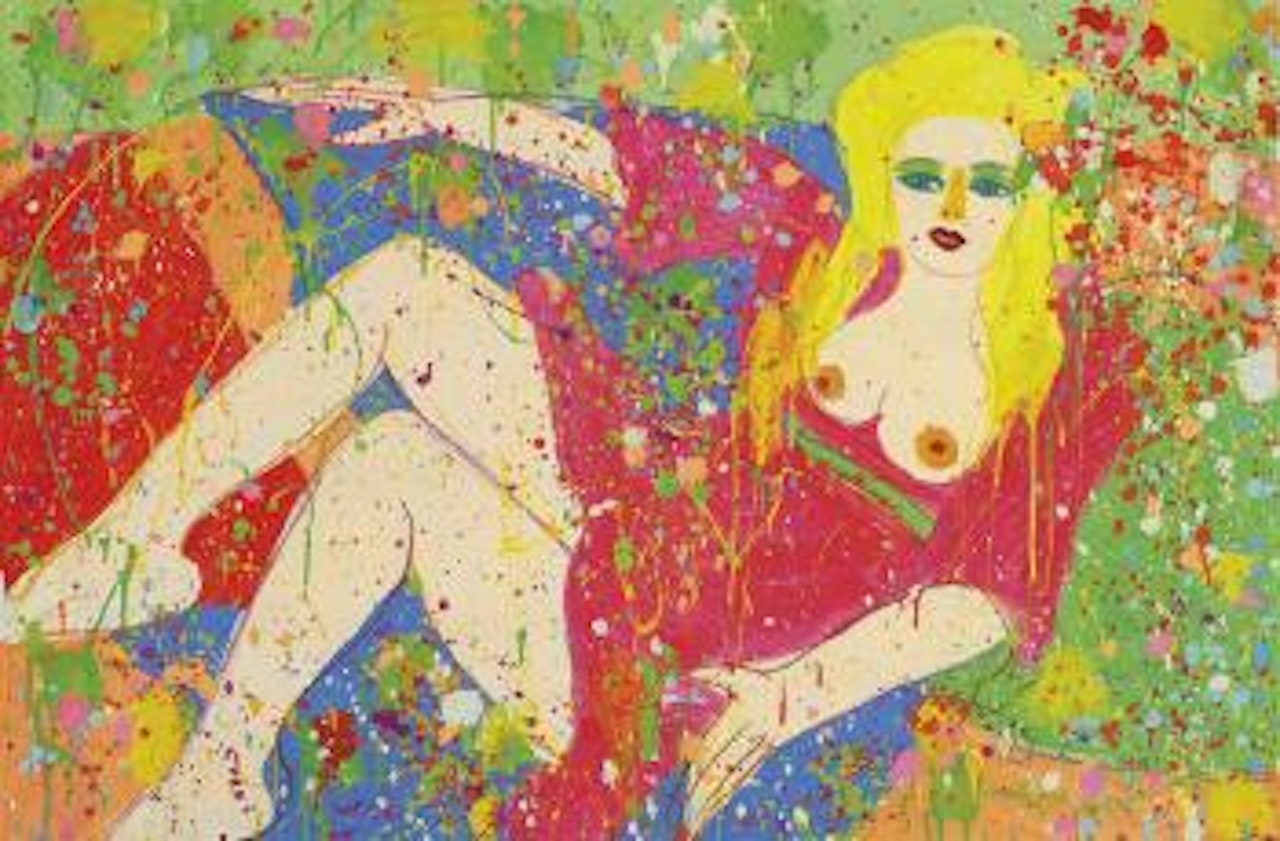 Kiss Me, Kiss Me by Walasse Ting