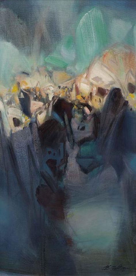 Derrière la colline (Behind the Hill) by Chu Teh-Chun
