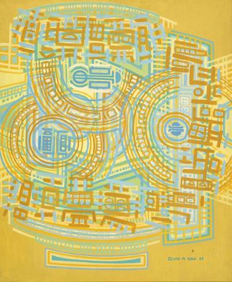 Idéogrammes nouveaux (New Ideograms) by Seund Ja Rhee