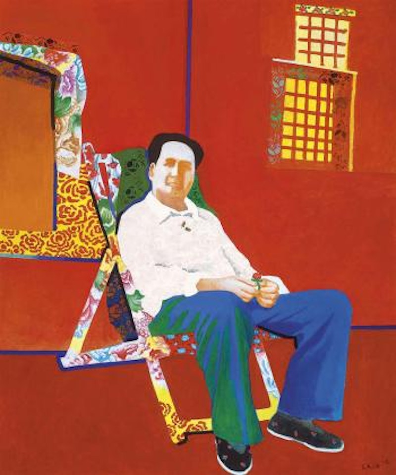 Mao in a Colourful Lounge by Yu Youhan