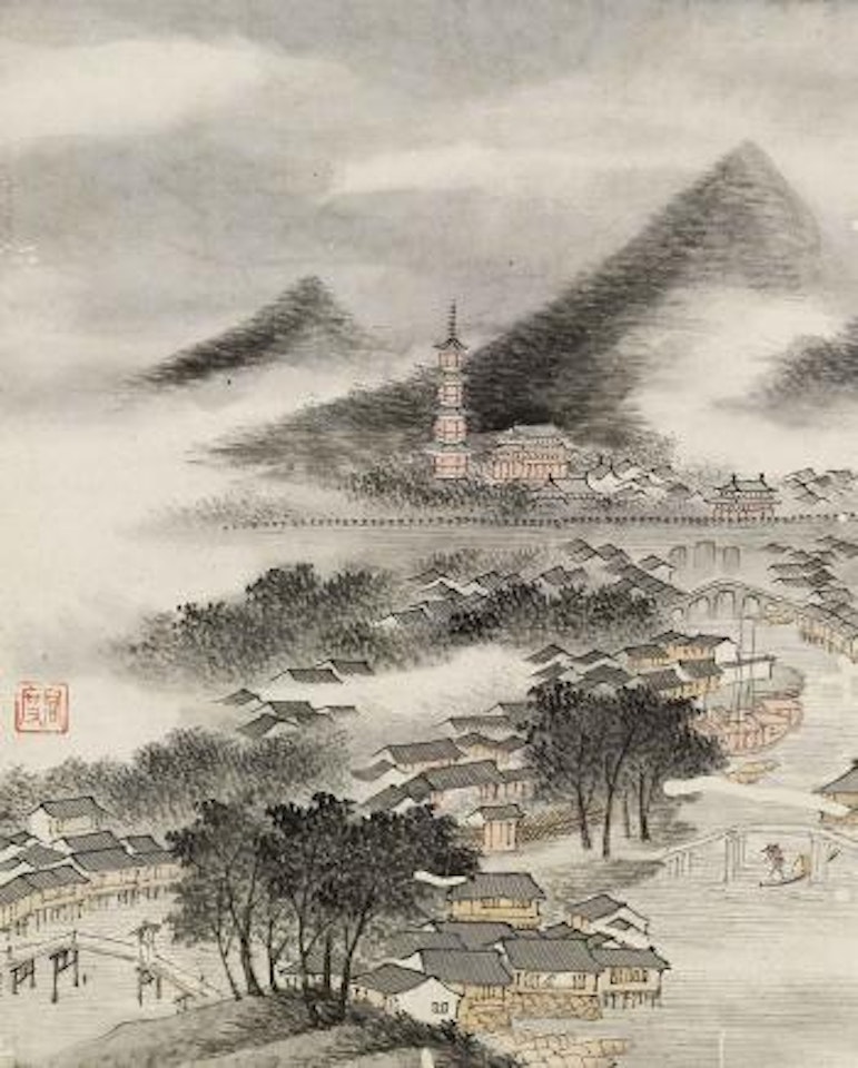 Scenery of the Four Seasons by Zhang Hong