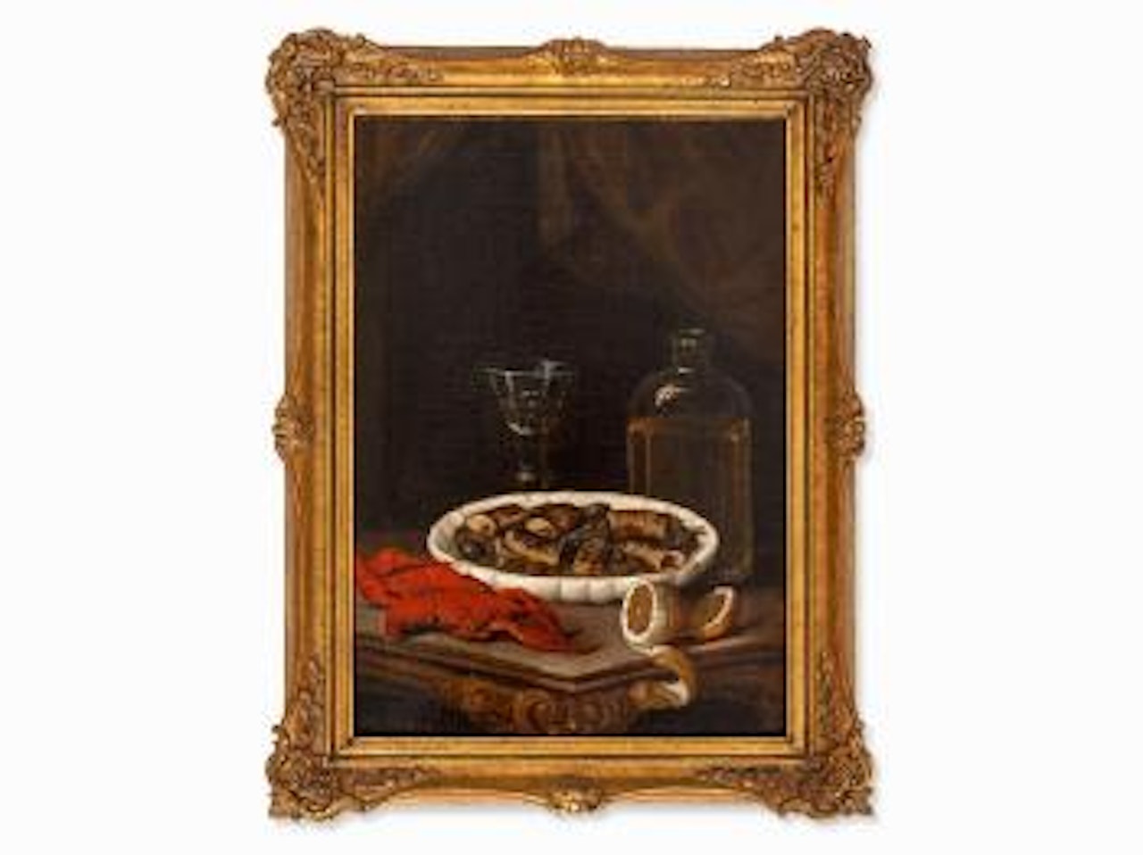 Still Life With Lobsters And a Lemon by French School