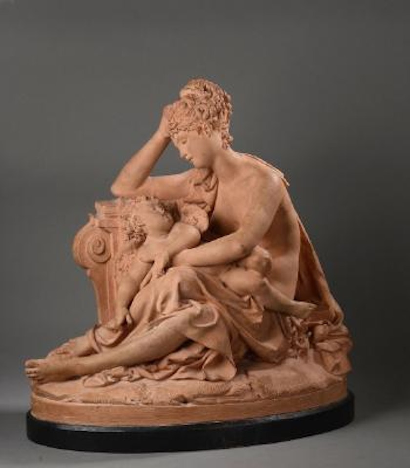 Femme et enfant by Albert-Ernest Carrier-Belleuse