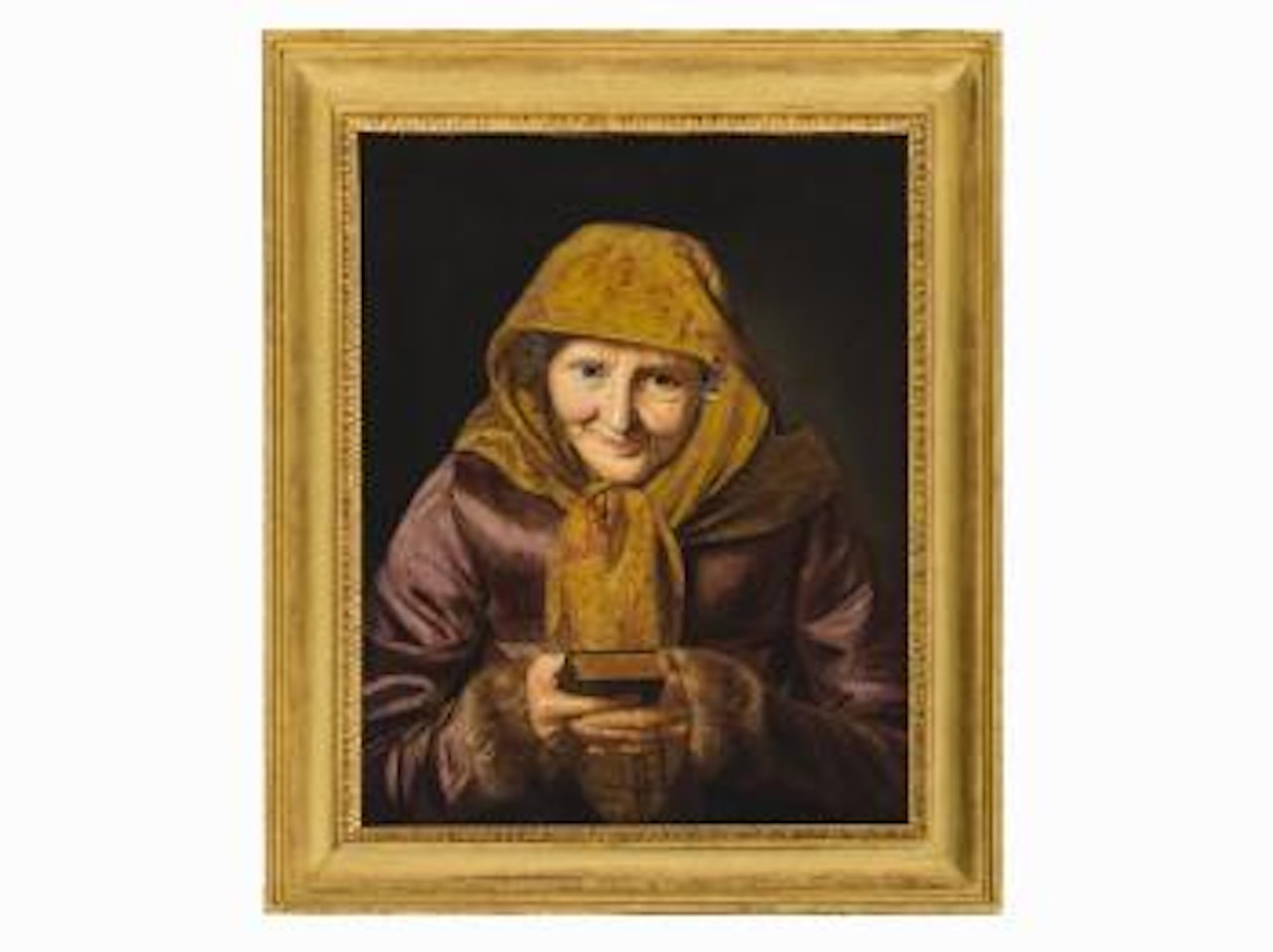 Woman With Prayer Book by Ferdinand Georg Waldmüller
