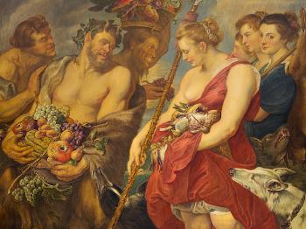 Diana Returning from Hunt by Peter Paul Rubens