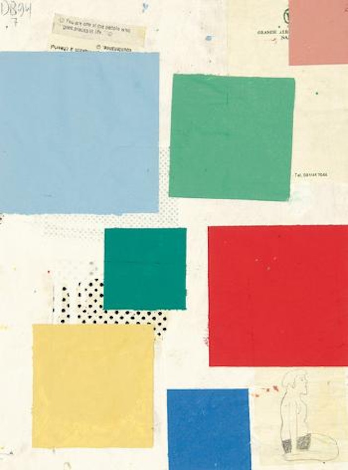 Abstract Composition 7 by Donald Baechler