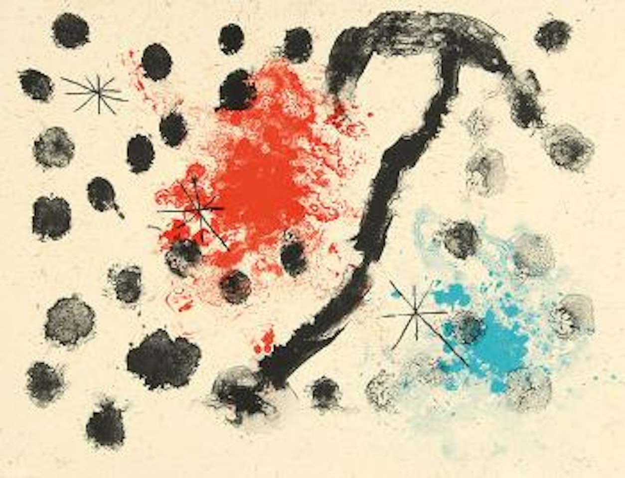 Sheet 11, from "Album 19" by Joan Miró