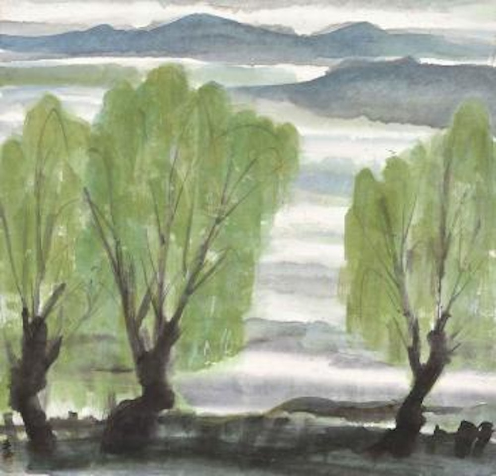 Willow by Lin Fengmian