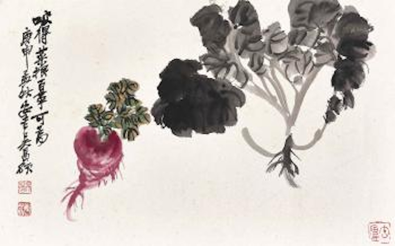 Vegetables by Wu Changshuo