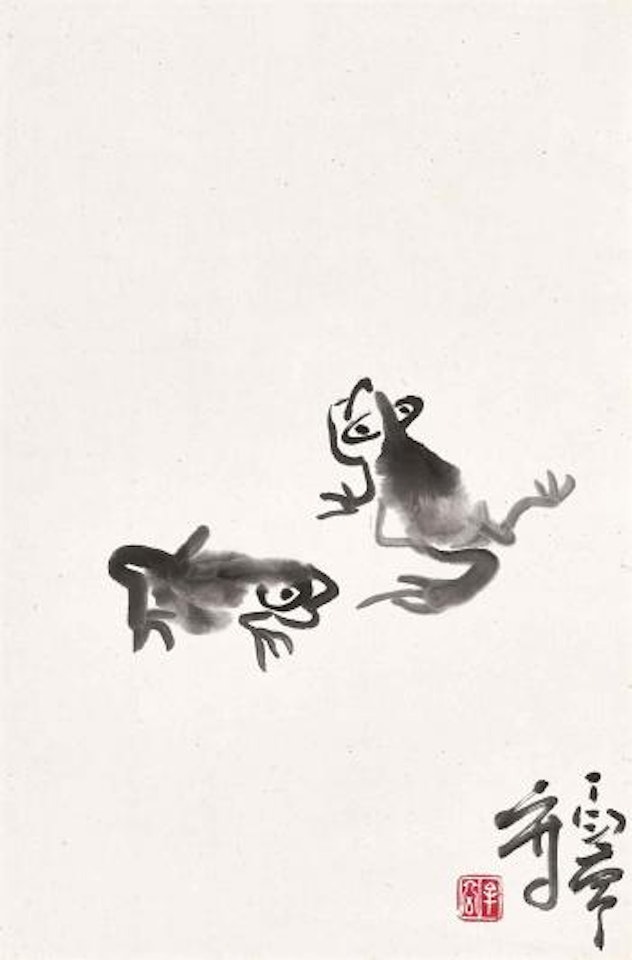 Frogs by Ding Yanyong