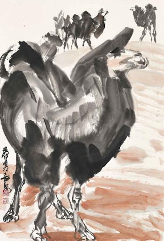 Camels by Huang Zhou