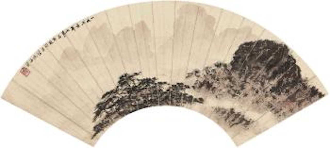 Landscape by Fu Baoshi