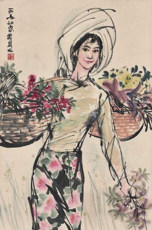 Village Girl by Huang Zhou