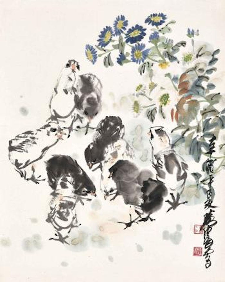Chickens by Huang Zhou